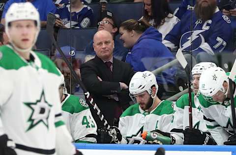 Dallas Stars head coach Jim Montgomery: Kim Klement-USA TODAY Sports