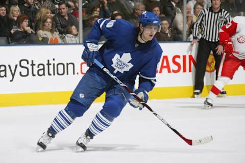 TORONTO – FEBRUARY 9: Nik Antropov  (Photo by Dave Sandford/Getty Images)