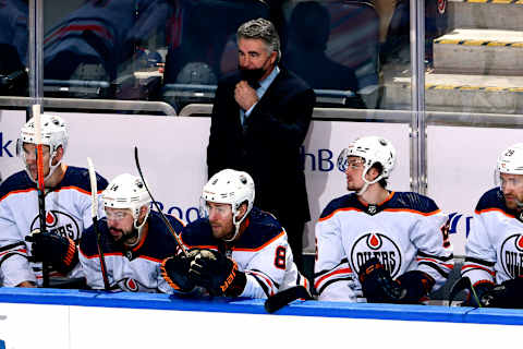 Dave Tippett. Former Edmonton Oilers Head Coach. (Photo by Steven Ryan/Getty Images)