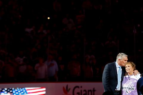 Craig Laughlin, Washington Capitals Mandatory Credit: Geoff Burke-USA TODAY Sports