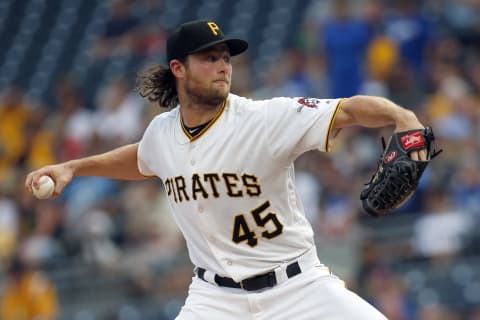 PITTSBURGH, PA – AUGUST 21: Gerrit Cole