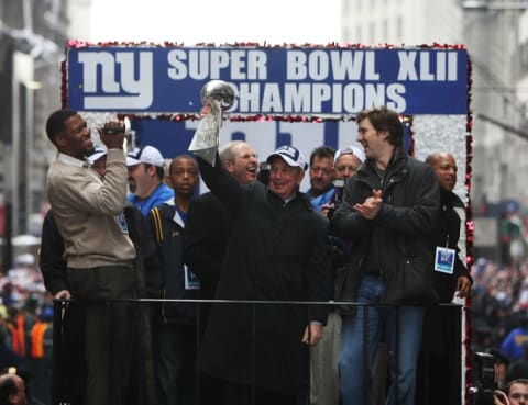 Giants Super Bowl XLII victory parade