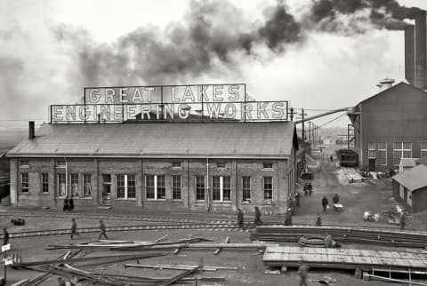 The Great Lakes Engineering Works, circa 1906