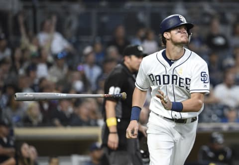 Padres outfielder Wil Myers. (Photo by Denis Poroy/Getty Images)