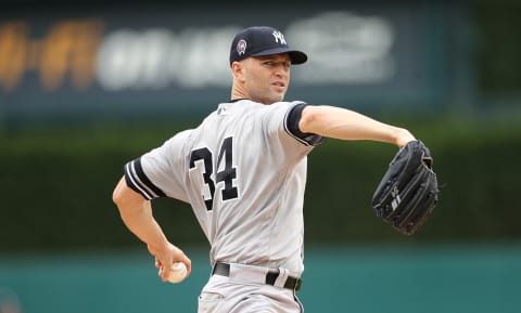 Could Yankees pitcher J.A. Happ be a Giants trade target? (Photo by Leon Halip/Getty Images)