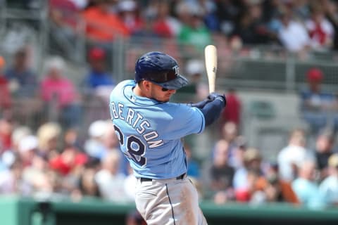 Daniel Robertson of the Tampa Bay Rays was acquired by the SF Giants on Sunday (Photo by John Capella/Sports Imagery/Getty Images)