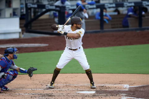 Tommy Pham #28 of the San Diego Padres(Photo by Rob Leiter/MLB Photos via Getty Images)