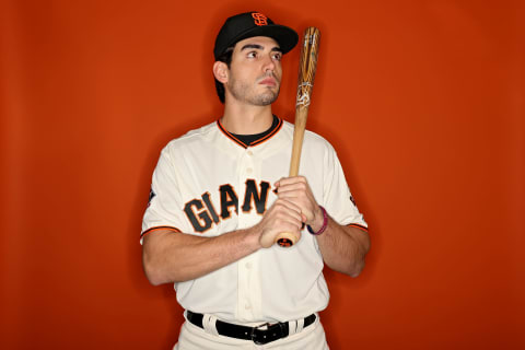 SCOTTSDALE, AZ – FEBRUARY 20: Chris Shaw #79 of the San Francisco Giants poses on photo day during MLB Spring Training at Scottsdale Stadium on February 20, 2018 in Scottsdale, Arizona. (Photo by Patrick Smith/Getty Images)