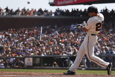 Chris Shaw” width=”1600″ height=”1066″ /> SF Giants slugger Chris Shaw. (Photo by Stephen Lam/Getty Images)