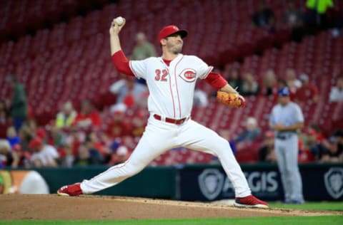 CINCINNATI, OH – SEPTEMBER 25: Matt Harvey #32 of the Cincinnati Reds throws a pitch against the Kansas City Royals at Great American Ball Park on September 25, 2018 in Cincinnati, Ohio. (Photo by Andy Lyons/Getty Images)