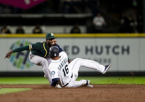 Domingo Santana. (Photo by Lindsey Wasson/Getty Images)