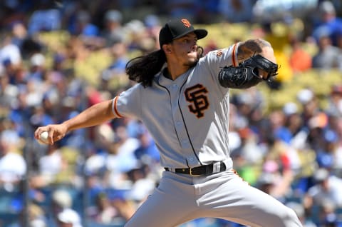 SF Giants RHP Dereck Rodriguez was claimed by the Detroit Tigers. (Photo by Jayne Kamin-Oncea/Getty Images)