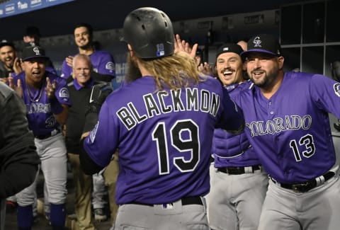 Rockies center fielder Charlie Blackmon.