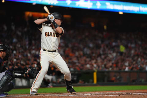 SF Giants fans will be happy to welcome Buster Posey back to the lineup in 2021. (Photo by Daniel Shirey/Getty Images)