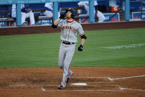 Austin Slater, SF Giants (Photo by Katelyn Mulcahy/Getty Images)