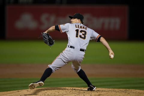 Mike Leake during his tenure with the SF Giants. (Photo by Jason O. Watson/Getty Images)