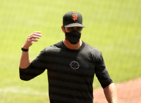 Gabe Kapler, San Francisco Giants (Photo by Ezra Shaw/Getty Images)