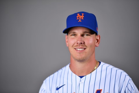 The SF Giants traded for pitcher Jordan Humphreys last summer, but he will be heading to the San Diego Padres after he was claimed off waivers. (Photo by Mark Brown/Getty Images)