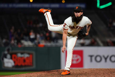 SF Giants Dereck Rodriguez. (Photo by Daniel Shirey/Getty Images)