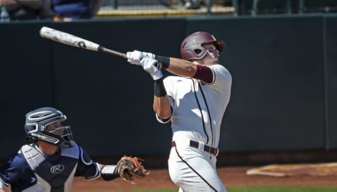 SF Giants prospect Hunter Bishop during his time at Arizona State.