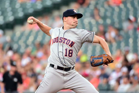 The SF Giants signed former Houston Astros pitcher Aaron Sanchez. (Evan Habeeb-USA TODAY Sports)