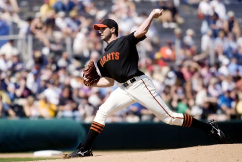 LHP Barry Zito was teammates with Tim Hudson on the Oakland A’s and they both later joined the SF Giants. Now they are back together on the BBWAA Hall of Fame ballot.