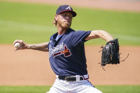 Starting pitcher Mike Foltynewicz has fallen a long way since 2018, but could be a bounce-back candidate for the SF Giants. (Dale Zanine-USA TODAY Sports)