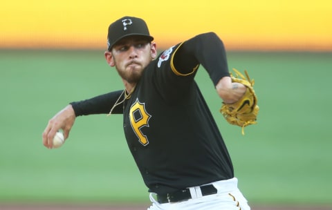 Pittsburgh Pirates starting pitcher Joe Musgrove (59) has been a productive pitcher that could intrigue the SF Giants brass. (Charles LeClaire-USA TODAY Sports)