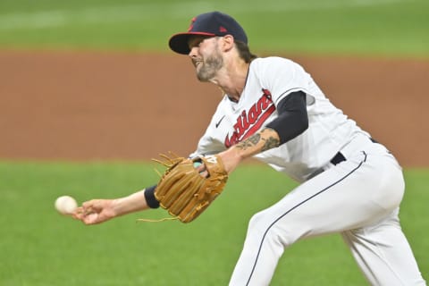 Could the SF Giants add another submarine relief pitcher to their bullpen by claiming Adam Cimber? (David Richard-USA TODAY Sports)