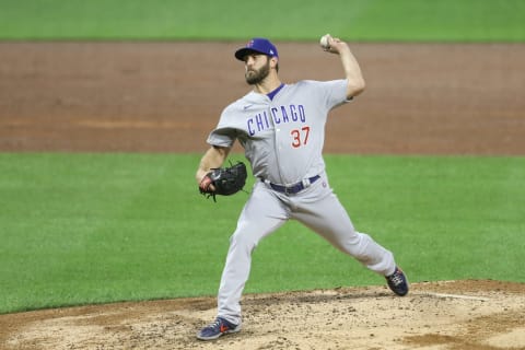 Chicago Cubs relief pitcher Josh Osich (37) pitches against the Pittsburgh Pirates tenth inning at PNC Park. (Charles LeClaire-USA TODAY Sports)