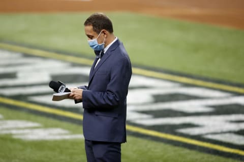 Ken Rosenthal is a key part of Fox’s World Series coverage between the Dodgers and Rays. (Tim Heitman-USA TODAY Sports)