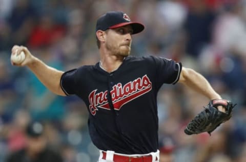 CLEVELAND, OH – SEPTEMBER 20: Josh Tomlin #43 of the Cleveland Indians pitches against of the Chicago White Sox in the first inning at Progressive Field on September 20, 2018 in Cleveland, Ohio. (Photo by David Maxwell/Getty Images)