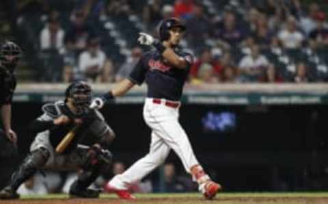 Michael Brantley #23 of the Cleveland Indians (Photo by David Maxwell/Getty Images)