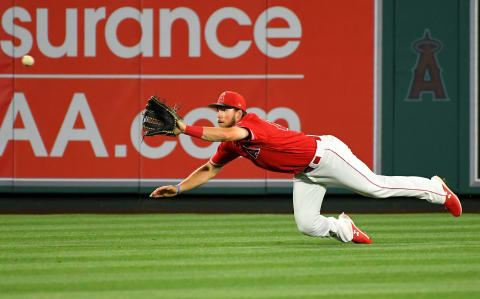 Brandon Marsh #89 of the Los Angeles Angels of Anaheim (Photo by Jayne Kamin-Oncea/Getty Images)