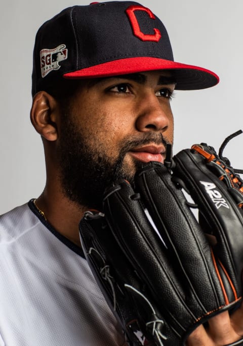 Jean Carlos Mejia of the Cleveland Indians (Photo by Rob Tringali/Getty Images)