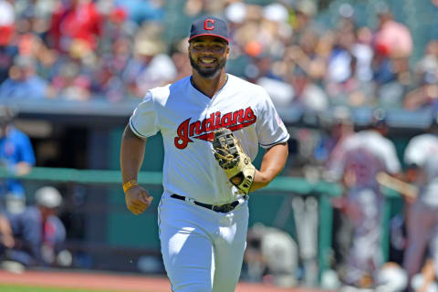 Bobby Bradley #40 of the Cleveland Indians (Photo by Jason Miller/Getty Images)