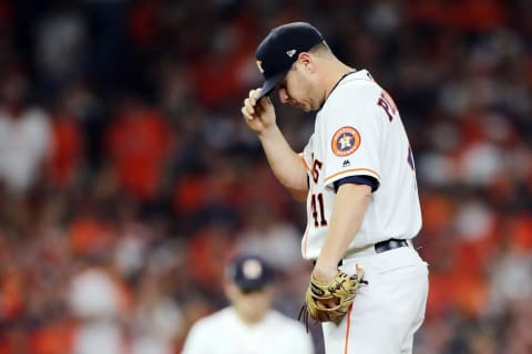 New Cleveland Indians pitcher Brad Peacock (Photo by Elsa/Getty Images)