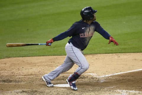 Jose Ramirez #11 of the Cleveland Indians (Photo by Duane Burleson/Getty Images)