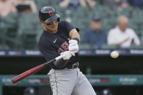 Yu Chang #2 of the Cleveland Indians (Photo by Duane Burleson/Getty Images)