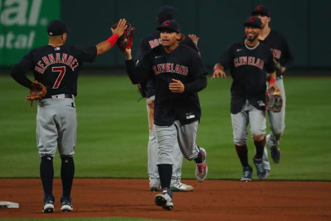 The Cleveland Indians pick 23 in the 2021 MLB Draft (Photo by Dilip Vishwanat/Getty Images)