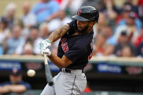 Bobby Bradley #44 of the Cleveland Indians (Photo by David Berding/Getty Images)