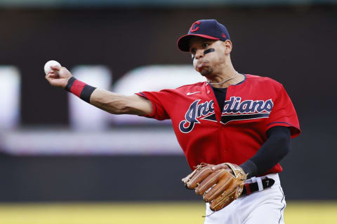 Cesar Hernandez #7 of the Cleveland Indians (Photo by Ron Schwane/Getty Images)