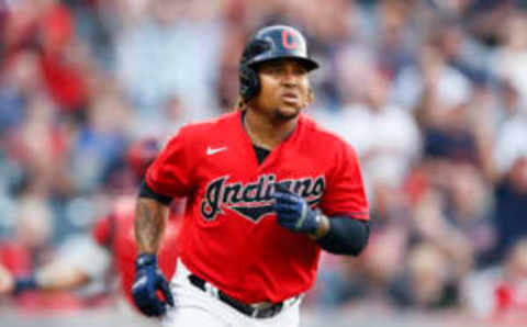 Jose Ramirez #11 of the Cleveland Indians (Photo by Ron Schwane/Getty Images)