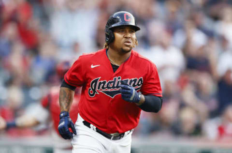 Jose Ramirez #11 of the Cleveland Indians (Photo by Ron Schwane/Getty Images)