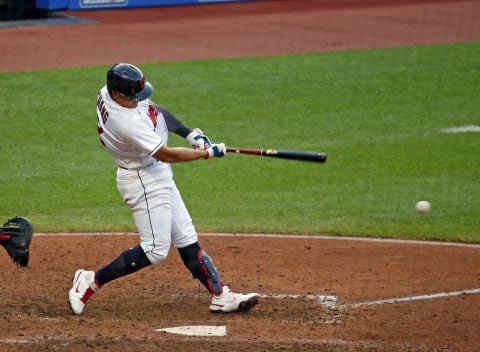 Myles Straw #7 of the Cleveland Indians (Photo by Justin K. Aller/Getty Images)