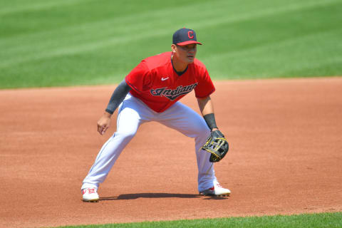 Yu Chang #2 of the Cleveland Indians (Photo by Jason Miller/Getty Images)