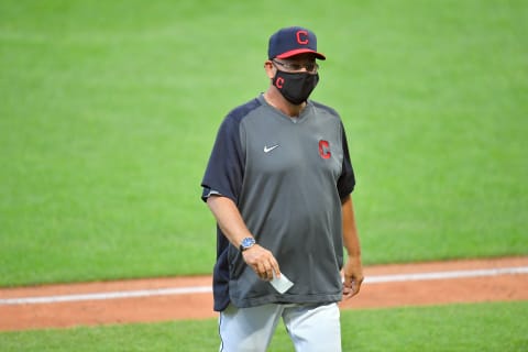 Manager Terry Francona #77 of the Cleveland Indians (Photo by Jason Miller/Getty Images)