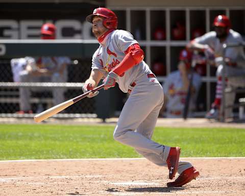 Dylan Carlson #3 of the St. Louis Cardinals (Photo by Ron Vesely/Getty Images)