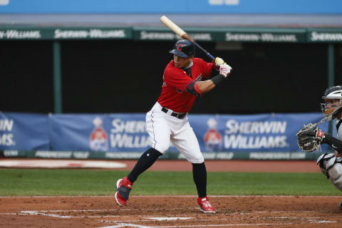 Cesar Hernandez #7 of the Cleveland Indians (Photo by Ron Schwane/Getty Images)