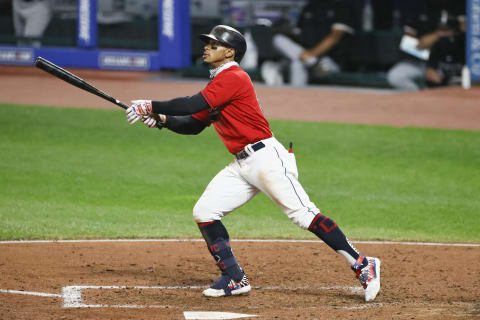 Francisco Lindor #12 of the Cleveland Indians (Photo by Ron Schwane/Getty Images)